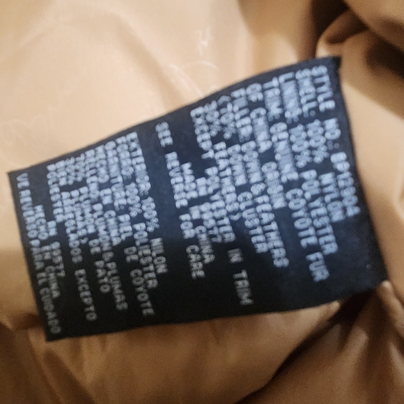 Baby Phat Cream Jacket with Fur Trim - Picture 12 of 13